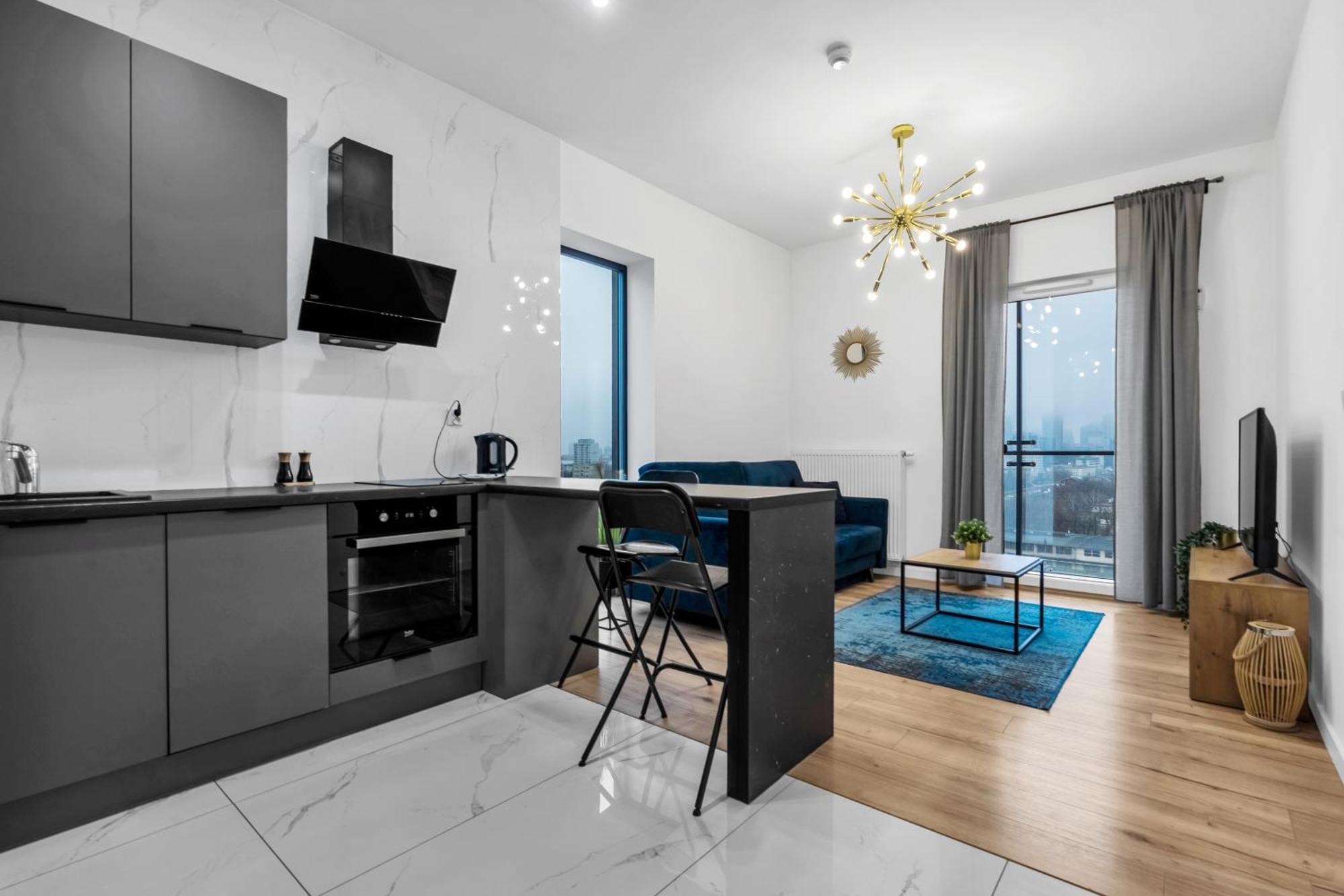 Warsaw Business Apartments - Air Conditioning, 10Th Floor, City View, Balcony - By Rentujemy المظهر الخارجي الصورة
