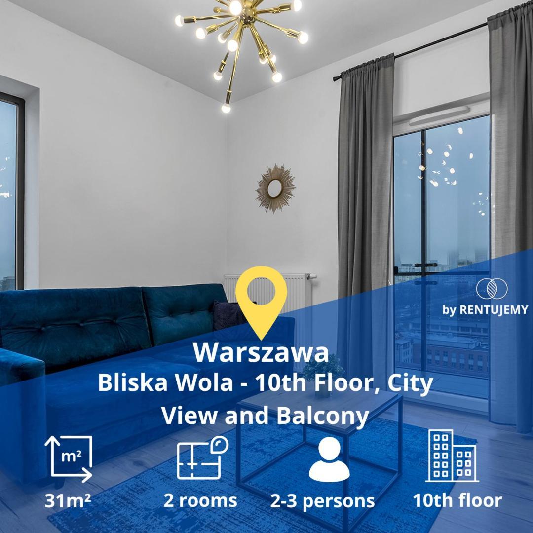 Warsaw Business Apartments - Air Conditioning, 10Th Floor, City View, Balcony - By Rentujemy المظهر الخارجي الصورة